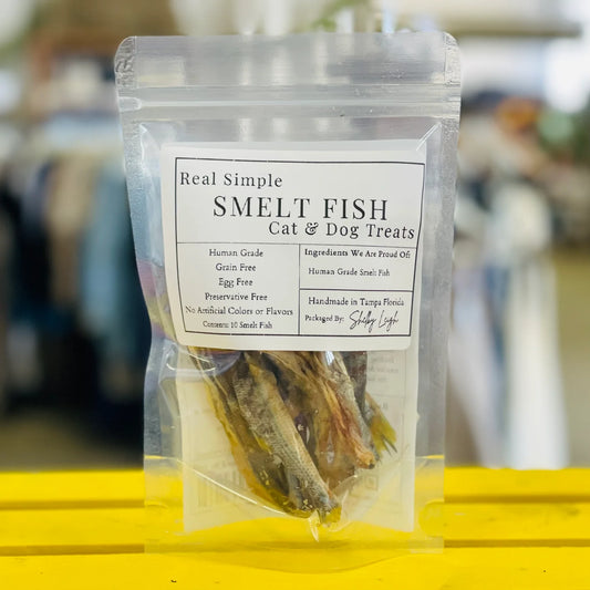 Whole Smelt Fish Cat & Dog Treats
