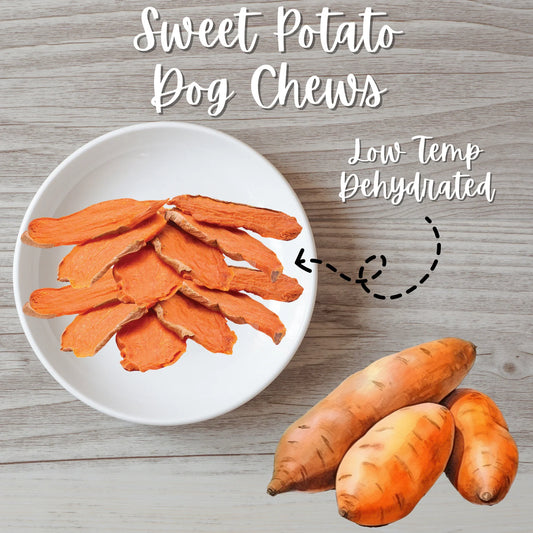 Sweet Potato Dog Chews